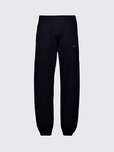 Givenchy Cotton Joggers With Elasticated Waist And Cuffs In Black
