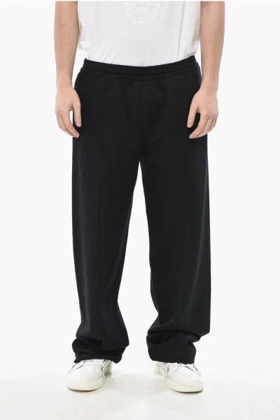 Givenchy Cotton Joggers With Front Pleats In Black