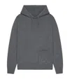 Givenchy Hoodie In Cashmere Knit In Gray