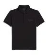 Givenchy Logo-embroidered Polo Shirt In Black