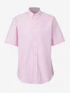 Givenchy Pink Short Sleeve Custom Fit Shirt In Light Pink