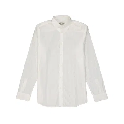 Givenchy Cotton Logo Shirt In White