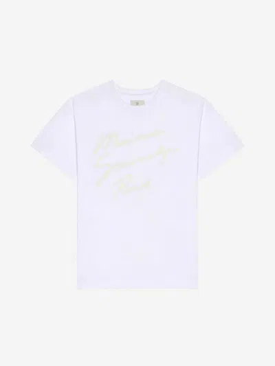 GIVENCHY GIVENCHY COTTON LOGO T-SHIRT