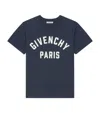 Givenchy Logo T-shirt In Blue