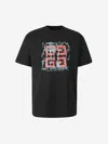 Givenchy 4g Print T-shirt In Black