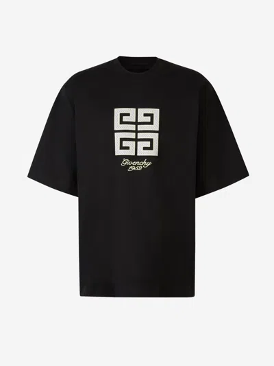 Givenchy New Studio Fit Oversize Logo Graphic T-shirt In Black