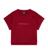 Givenchy Cotton Logo T-shirt In Red
