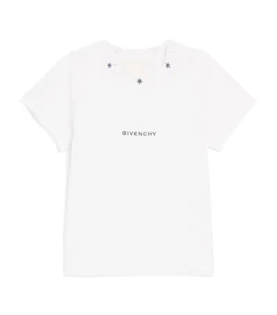 Givenchy Kids' Cotton Logo T-shirt In White
