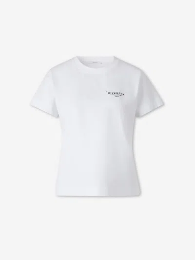 Givenchy Cotton Logo T-shirt In White