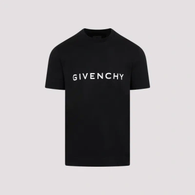 Givenchy Cotton Logo T-shirt Xl In  Black