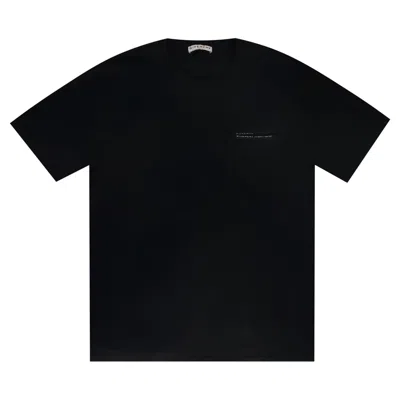 Pre-owned Givenchy Cotton Logo T-shirt In Black