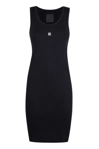 Givenchy Cotton Mini-dress In Black