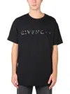 Givenchy Cotton Oversize T-shirt In Black