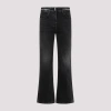 Givenchy Bootcut Jeans With Chain-link Detailing In Black
