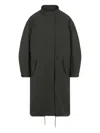 Givenchy Cotton Parka With Stamp Print Clothing In Green