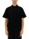 Givenchy Polo With Monogram Embroidery In Black
