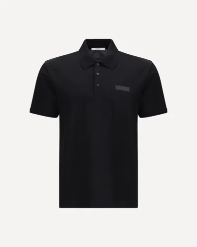 Givenchy Cotton Polo In Black