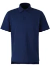 Givenchy 4g-jacquard Short-sleeved Polo Shirt In Blue