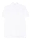 Givenchy Cotton Polo Shirt Featuring Short Sleeves And Collar In White