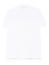 Givenchy Cotton Polo Shirt Featuring Short Sleeves And Collar In White