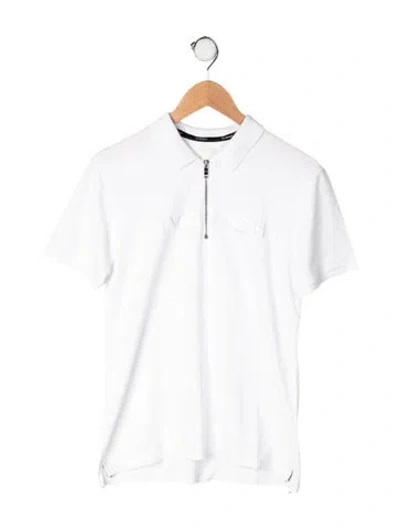 Pre-owned Givenchy Kids' Cotton Polo Shirt In White