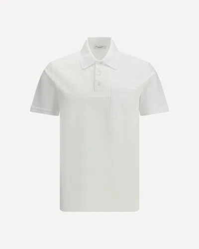 Givenchy Cotton Polo With Logo In White