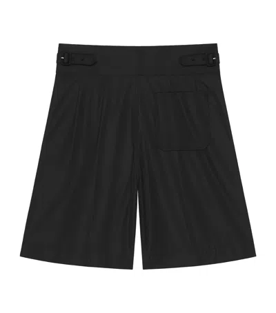 Givenchy Cotton Poplin Bermuda Shorts In Black