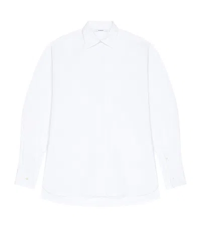 Givenchy Cotton Poplin Overshirt In White