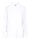 Givenchy Cotton Poplin Shirt Shirts White In White