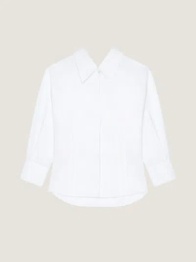 Givenchy Cotton Poplin Shirt In White