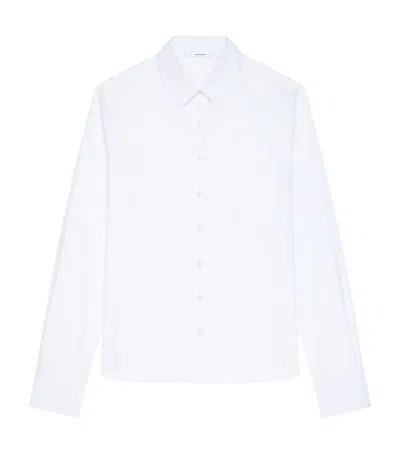 Givenchy Cotton Poplin Shirt In White