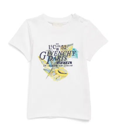 Givenchy Kids' Cotton Shell Print T-shirt In White