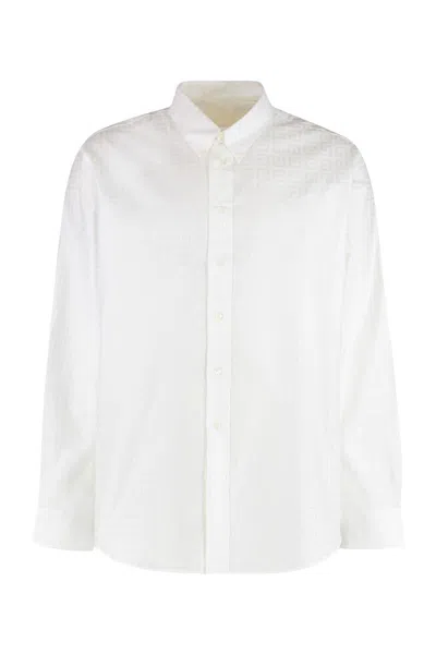Givenchy Cotton Shirt In White