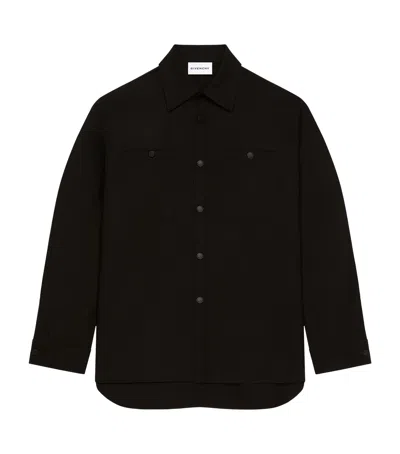 Givenchy Cotton Shirt In Brown