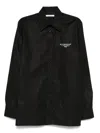 Givenchy Classic Fit Black Button-down Shirt In Black