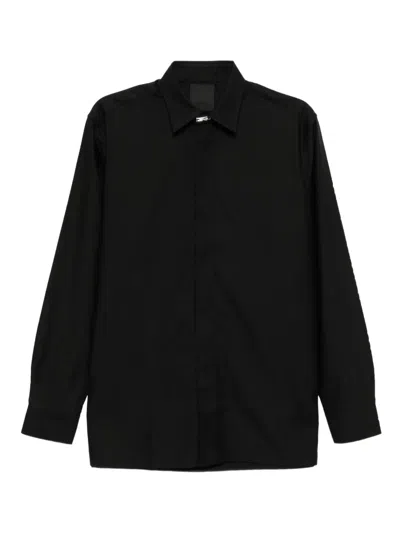 Givenchy Cotton Shirt In Black