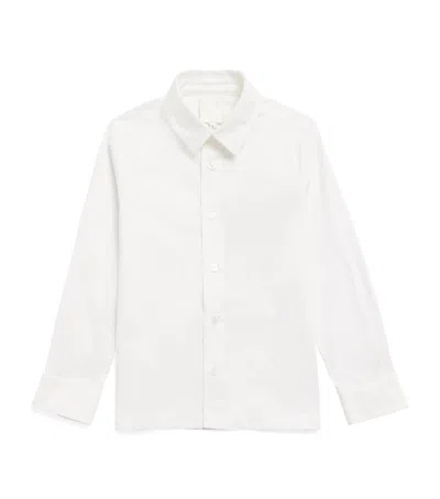 Givenchy Kids' Cotton Shirt In White