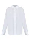 Givenchy Cotton Shirt With Logo In White