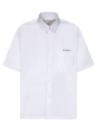 Givenchy Blue Shirts In White