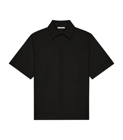 Givenchy Cotton Short-sleeve Shirt In Black