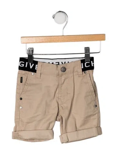 Pre-owned Givenchy Babies' Cotton Shorts In Neutrals