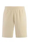 Givenchy 4g Motif Towel Effect Bermuda Shorts In Sand