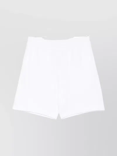 GIVENCHY COTTON SHORTS WITH LOGO AND POCKETS
