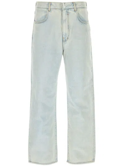 GIVENCHY COTTON STRAIGHT-LEG JEANS
