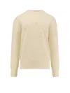 Givenchy Logo Sweater Sweaters And Cardigans Beige In Gray