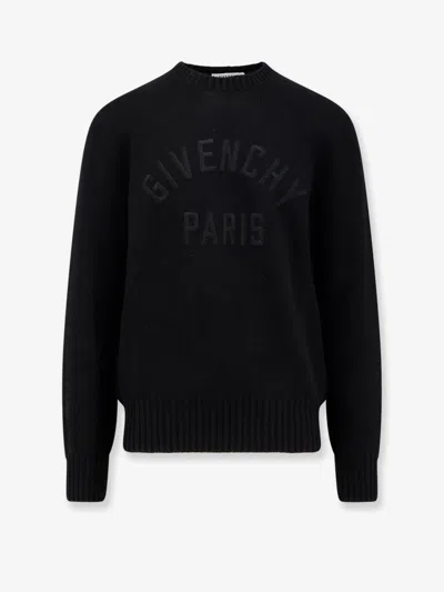 Givenchy Men Cotton Sweater In Black