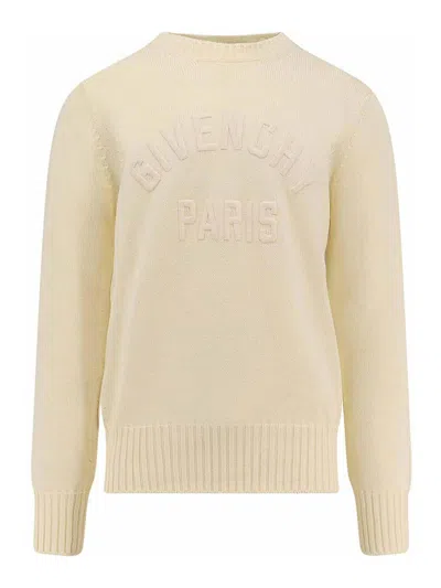 Givenchy Cotton Sweater In Neutral