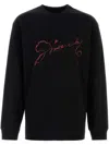 Givenchy Cotton Sweatshirt In Black