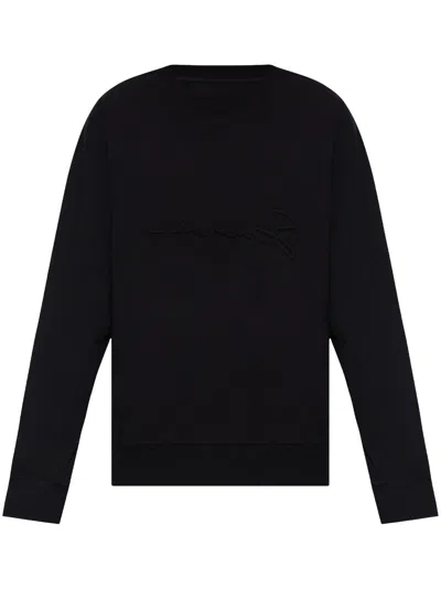 Givenchy Cotton Sweatshirt In Black