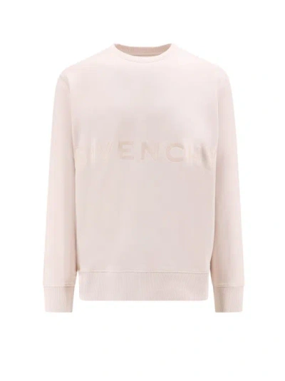 GIVENCHY COTTON SWEATSHIRT WITH LOGO EMBROIDERY